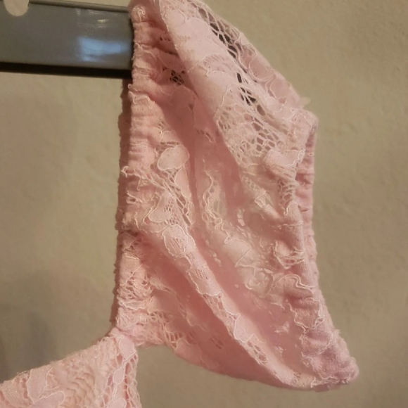 Majorelle Mary Ann Mini Dress in Baby Pink - Picture 9 of 9